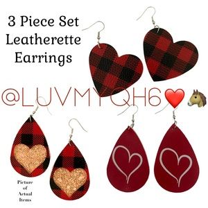 3 Piece Earring Set